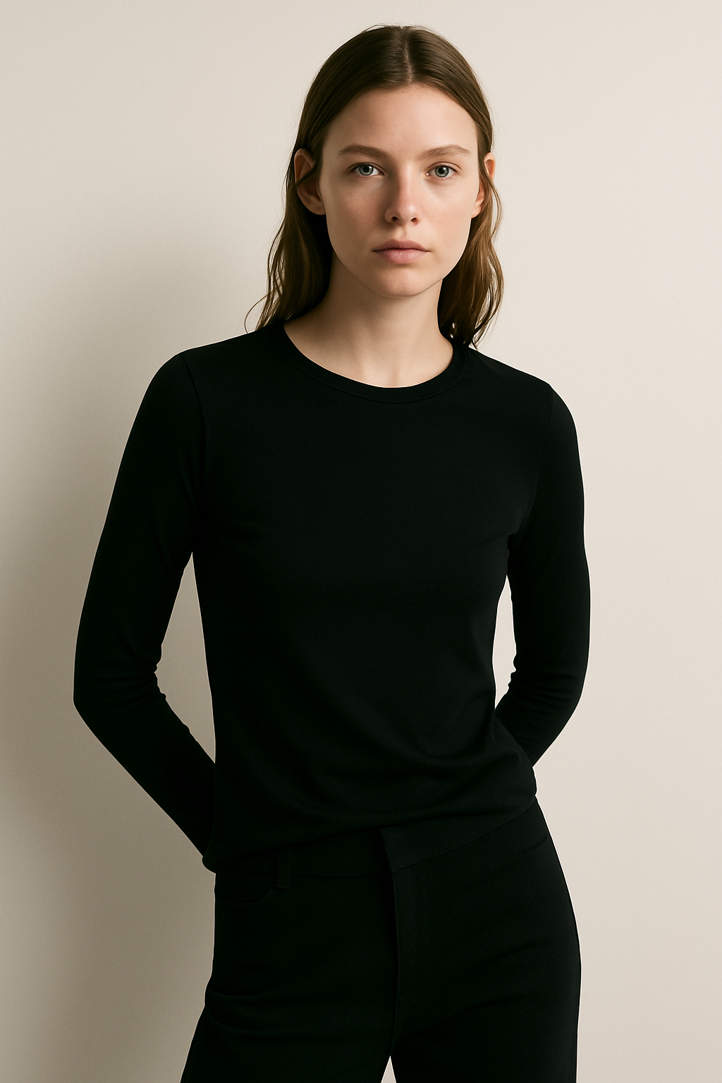 Elise | Long Sleeve Jersey Top