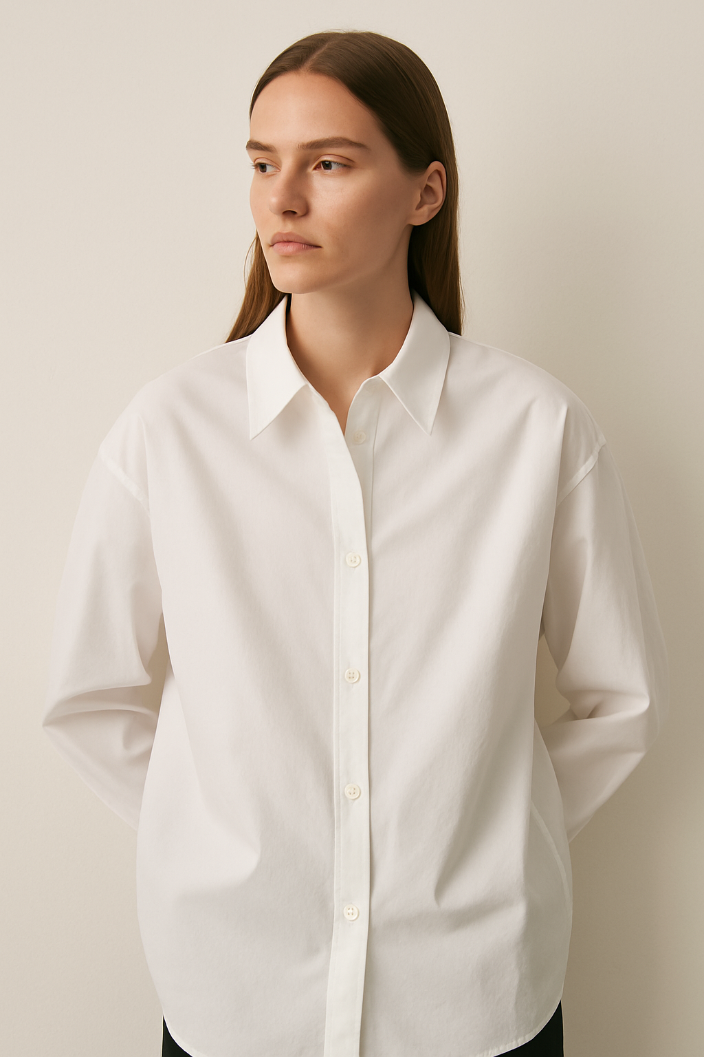 Lydia | Oversized Cotton Shirt