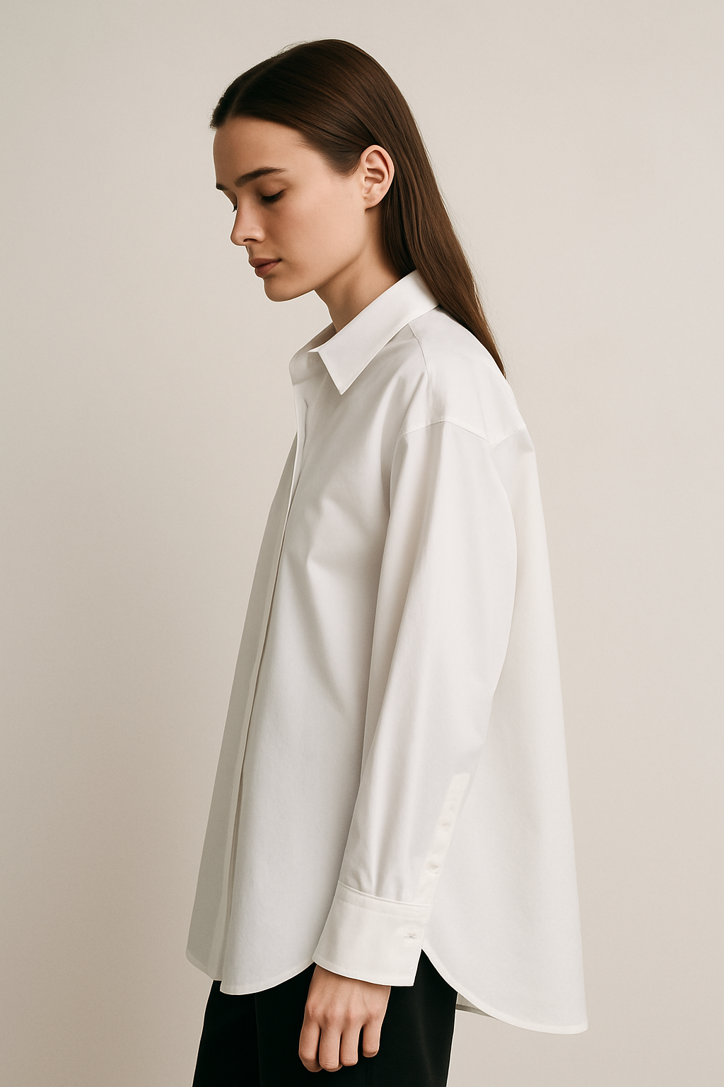 Lydia | Oversized Cotton Shirt