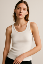 Maya | Ribbed Tank Top